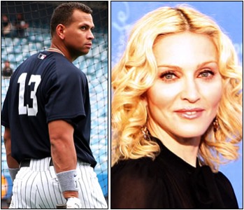 Madonna chiede il terzo figlio ad Alex Rodriguez